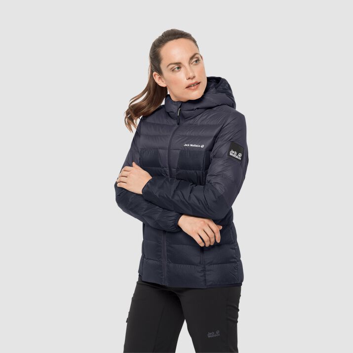 Chamarra Pluma Jack Wolfskin Dna Tundra Mujer Azul Marino Mexico-7614835